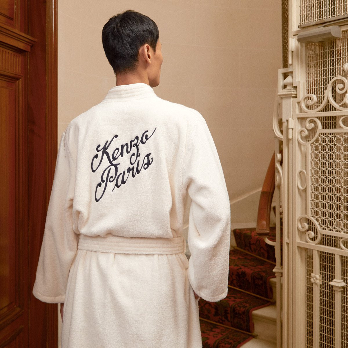 халат кимоно Kenzo Varsity - купить в магазине Yves Delorme Russia
