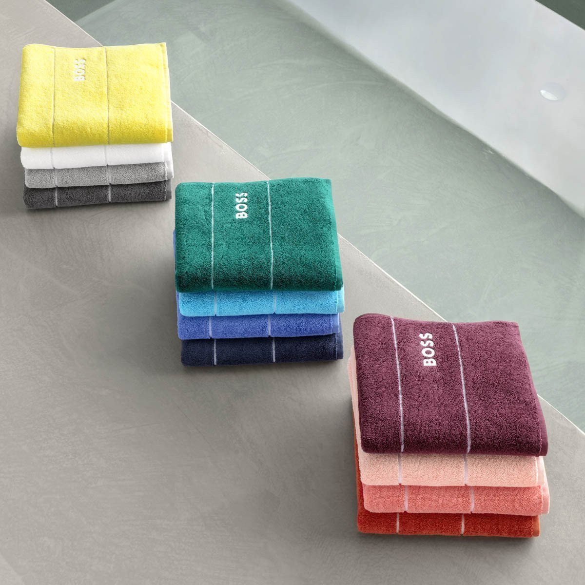 полотенце Hugo Boss Plain - купить в магазине Yves Delorme Russia