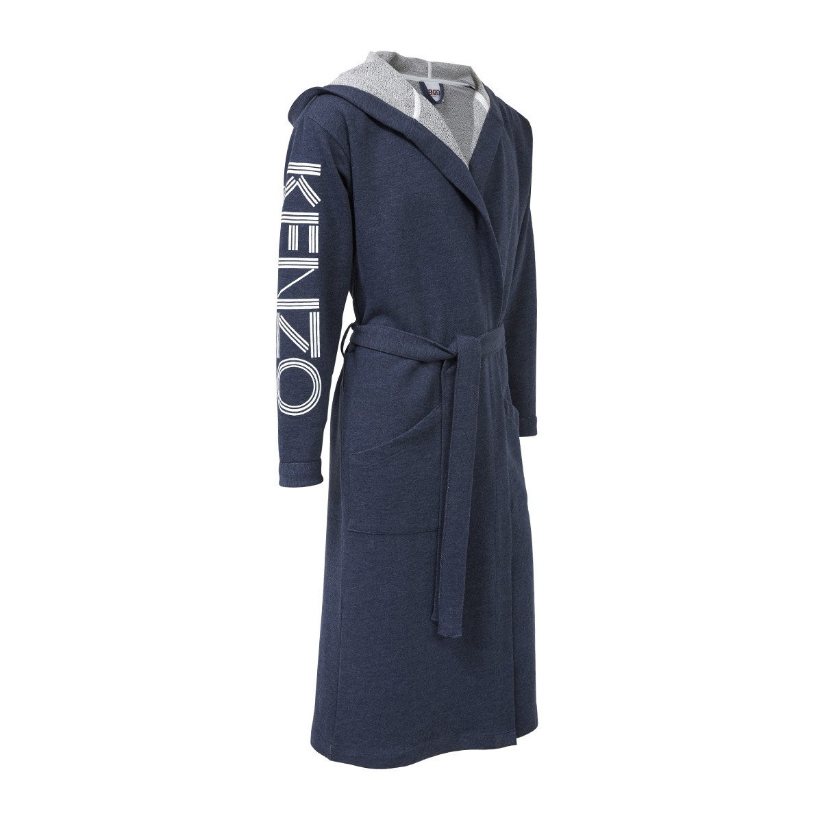 халат с капюшоном Kenzo Logo - купить в магазине Yves Delorme Russia