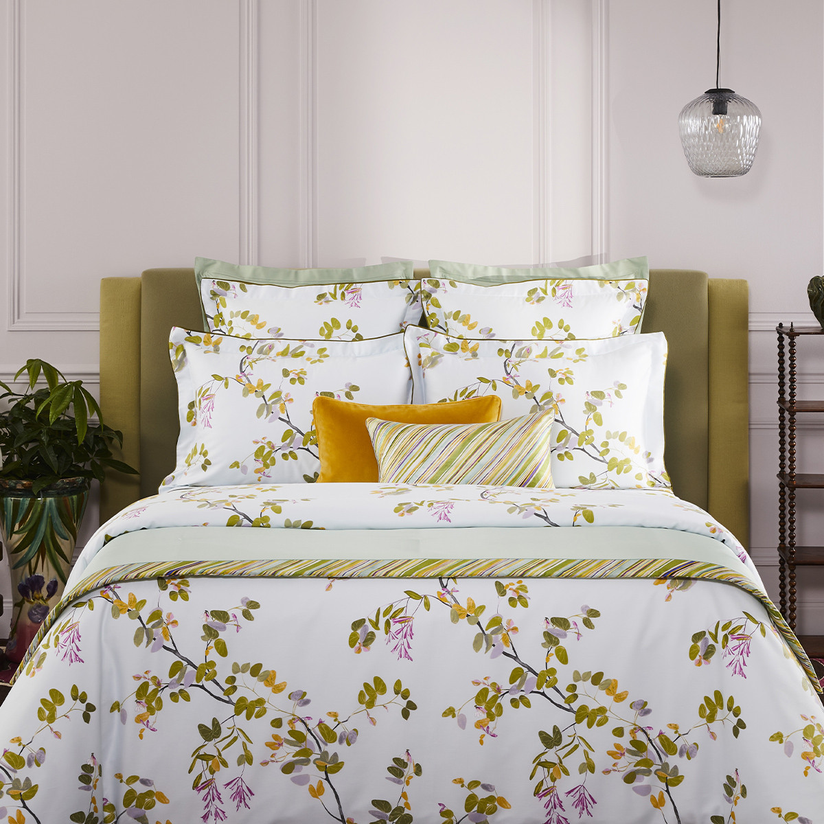 комплект постельного белья Yves Delorme Светлячок (Luciole) - купить в магазине Yves Delorme Russia