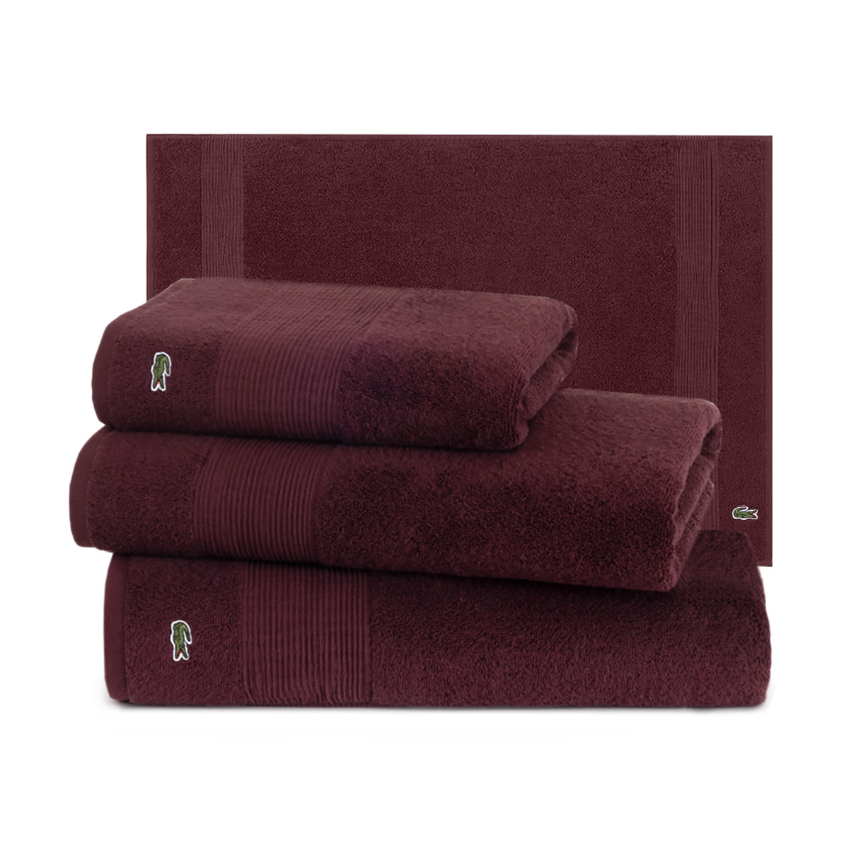 Комплект полотенец Lacoste Super Lacoste - купить в магазине Yves Delorme Russia