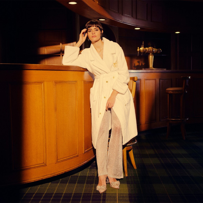 халат с шалью Yves Delorme Snowstar - купить в магазине Yves Delorme Russia