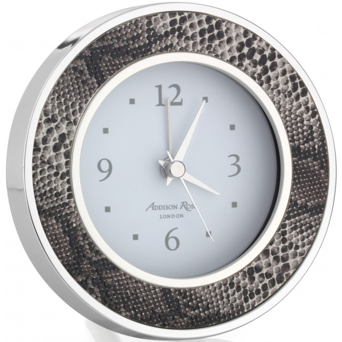 часы будильник Addison Ross Snake Silver - купить в магазине Yves Delorme Russia