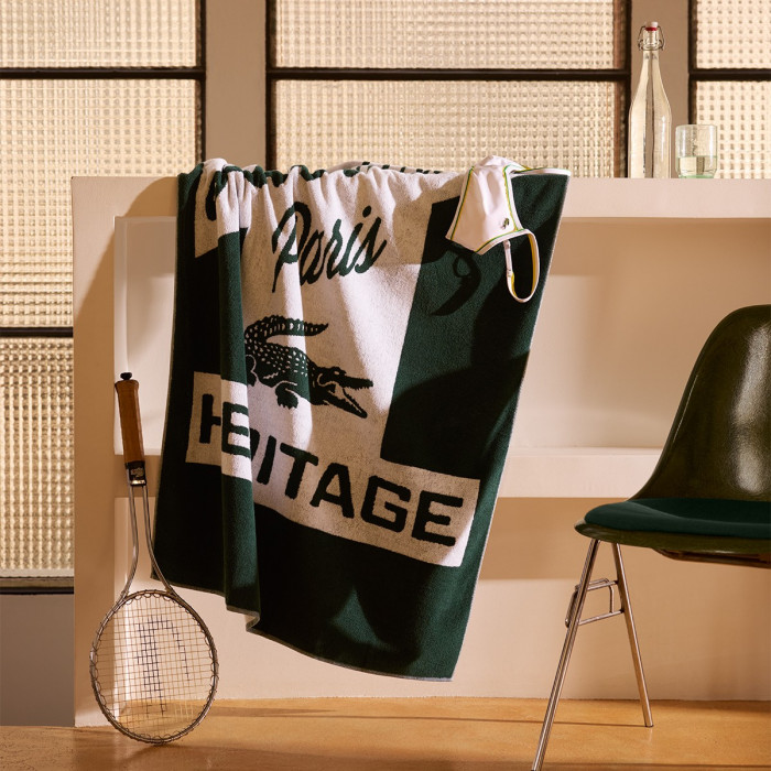 полотенце пляжное Lacoste Retro - купить в магазине Yves Delorme Russia