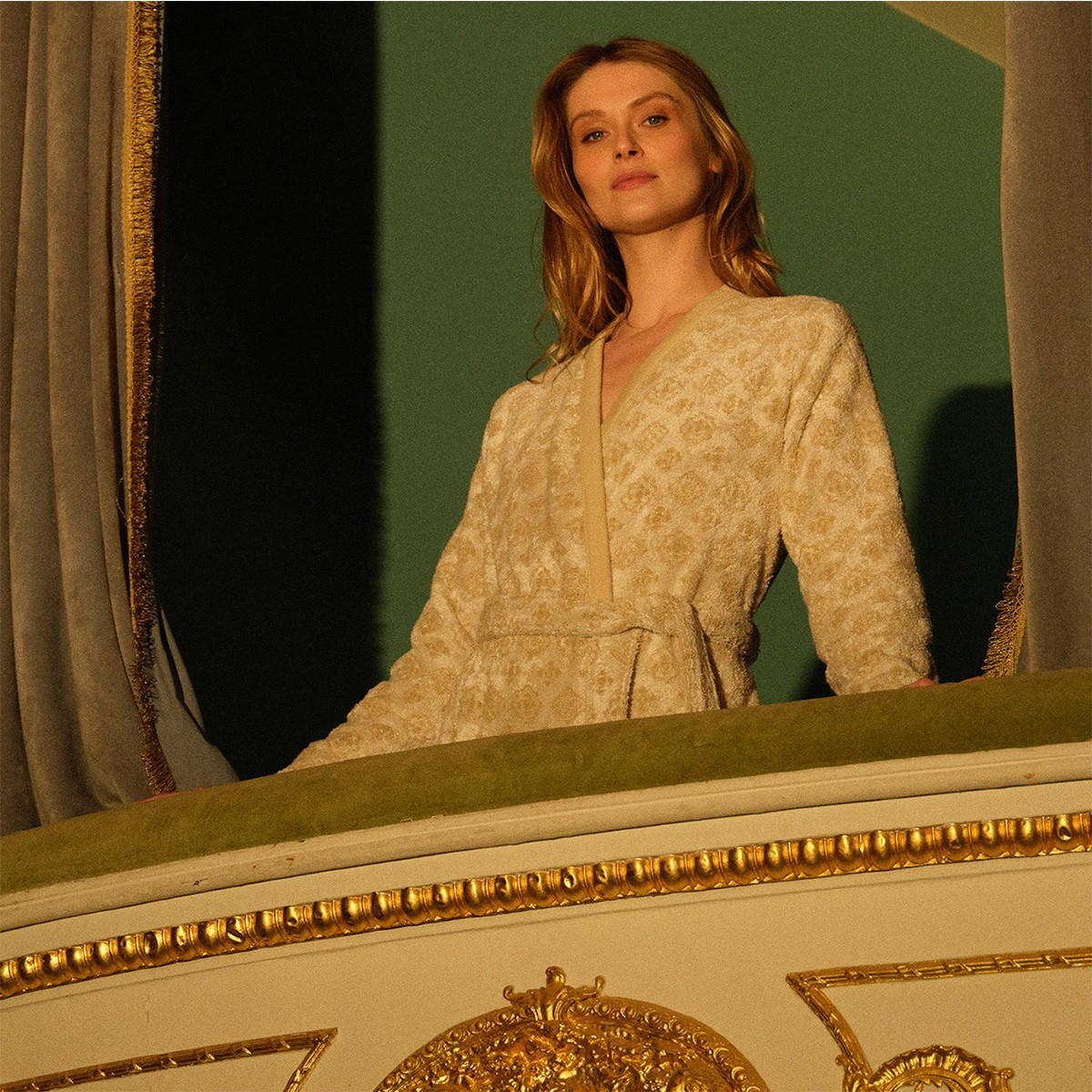 халат кимоно Yves Delorme Allure - купить в магазине Yves Delorme Russia