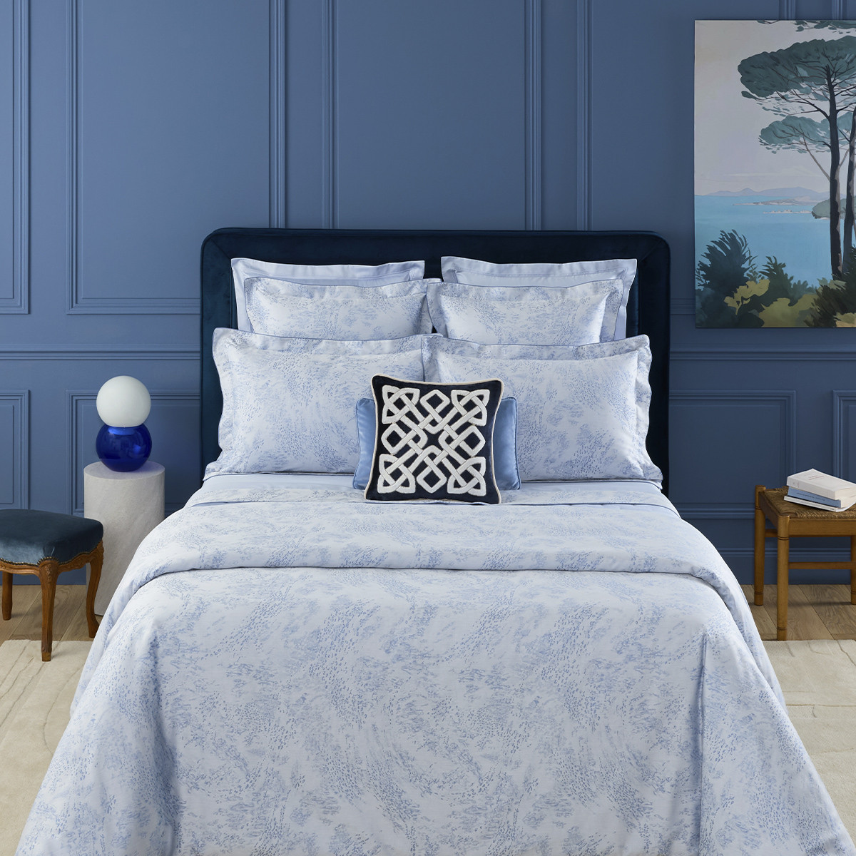 комплект постельного белья Yves Delorme Пены (Ecumes) - купить в магазине Yves Delorme Russia