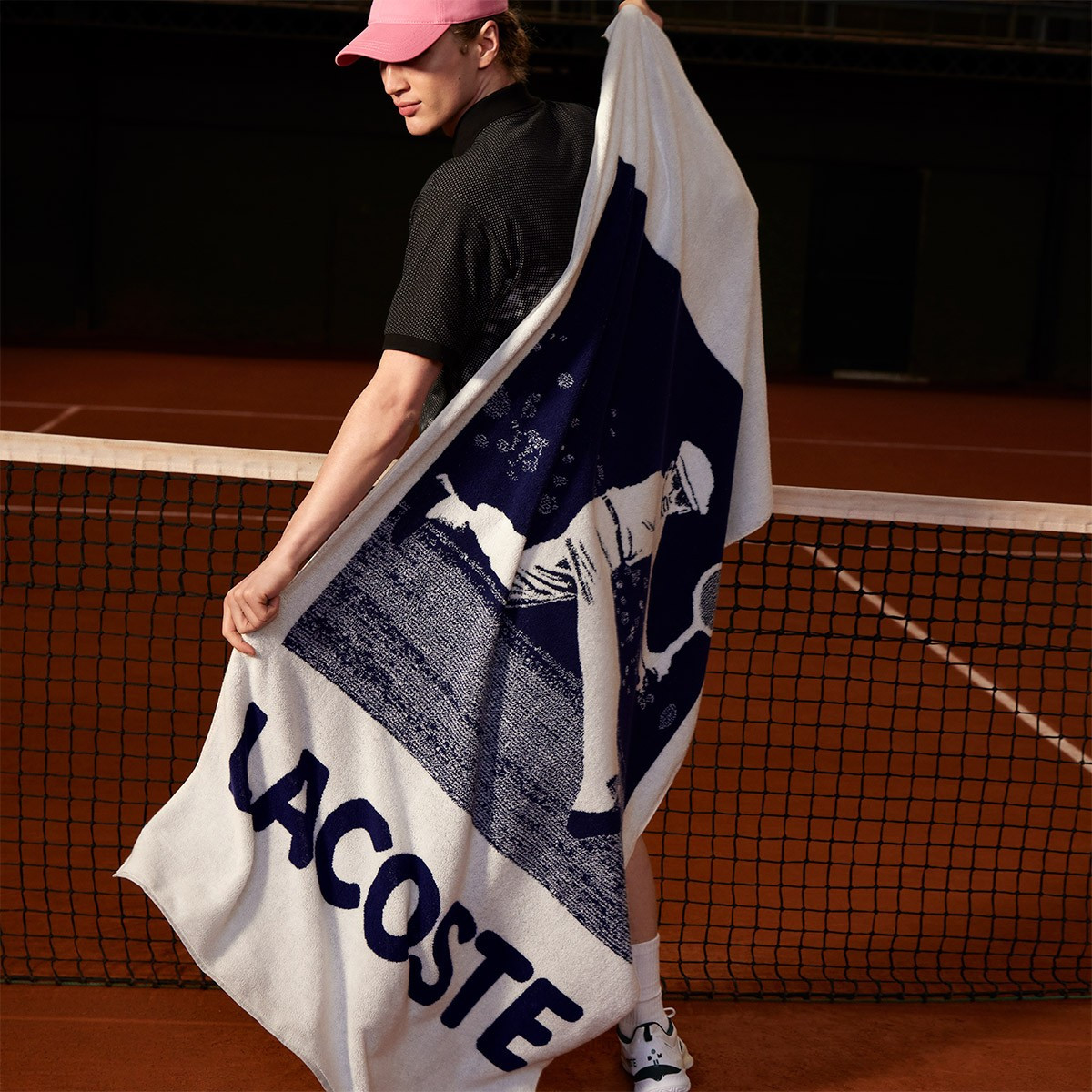 полотенце пляжное Lacoste Reverse - купить в магазине Yves Delorme Russia