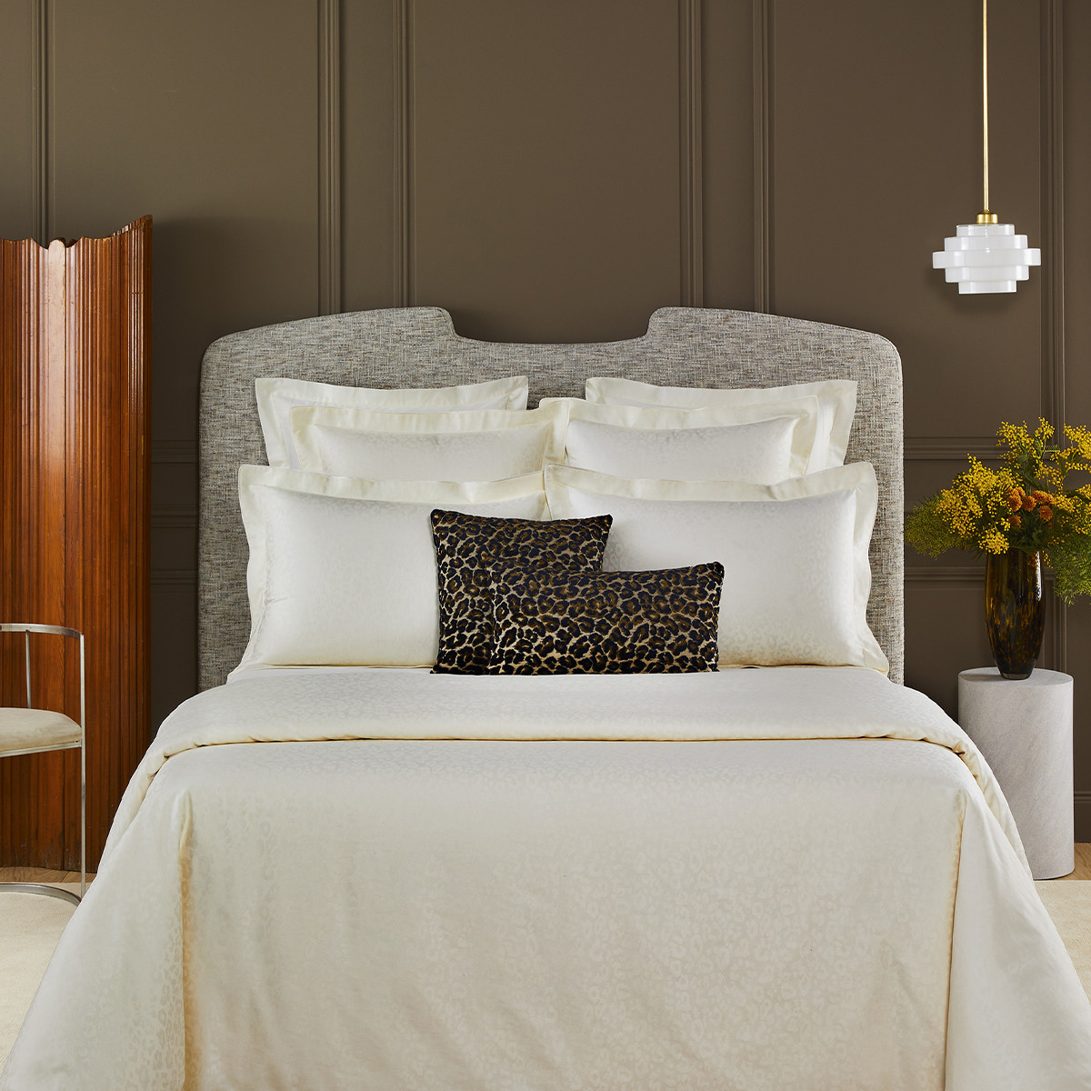 комплект постельного белья Yves Delorme Leopard - купить в магазине Yves Delorme Russia